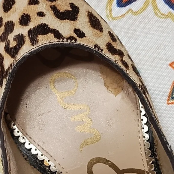 Sam Edelman 9.5 Leather Heels - Picture 7 of 7